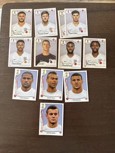 England (72) Cards Lot Kane Rashford Rice Wilshere Vardy Sancho Rookie Trent - Picture 18 of 22