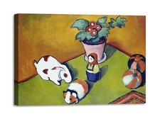 Quadro stampa su tela con vernice effetto dipinto - x