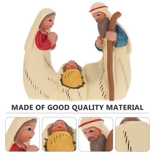 Krippenschmuck Babyschmuck für Kirche Tischplatte Szene Deko - Bild 8 von 12