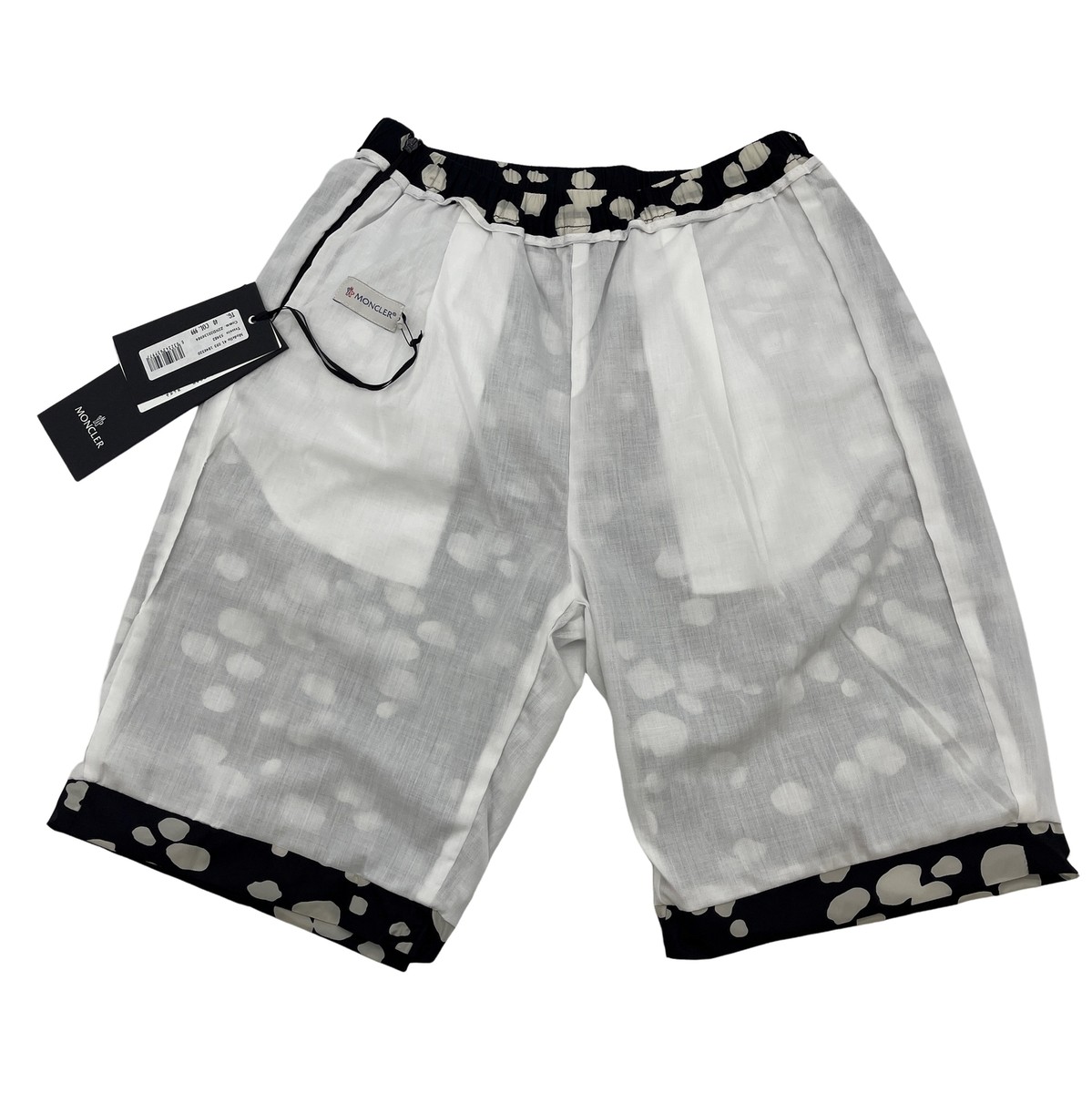 ★NNPCS★ N' Bermuda Pants black organic cotton Ponant bermuda shorts