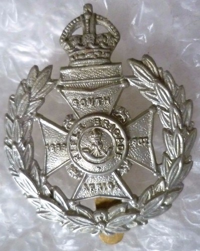 Rifles Brigade Cap Badge 1899-1902  KC WM Slider ANTIQUE Original - Picture 1 of 2