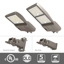 LED Parking Lot Shoebox Pole Lights 150W 200W 320W Street Area Flood Light 5000K