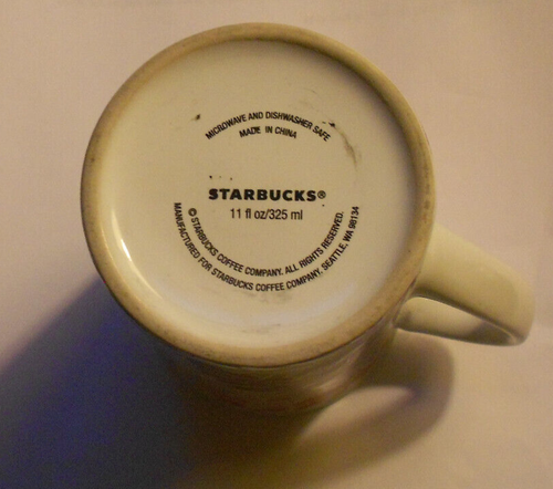 2017 Starbucks 11 Oz Kaffeebecher Tasse Fall Leaves Lila & Orange - Bild 4 von 4