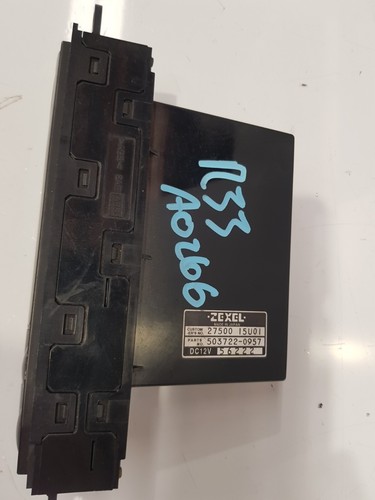 NISSAN SKYLINE R33 AC BUTTONS CLIMATE CONTROL AC CONTROL ECR33 BLACK STICKER 95 - Picture 2 of 2
