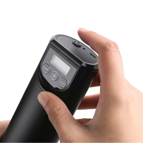 Portable Cordless Mini Air Pump 12V Digital Car Tire Pump USB Tire Inflator New - Picture 10 of 12