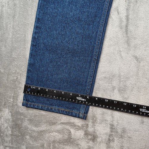 Jeans Levis uomo 30x30 vestibilità 26x27 blu 505 regular fit elasticizzato gamba dritta scuro - Foto 4 di 12