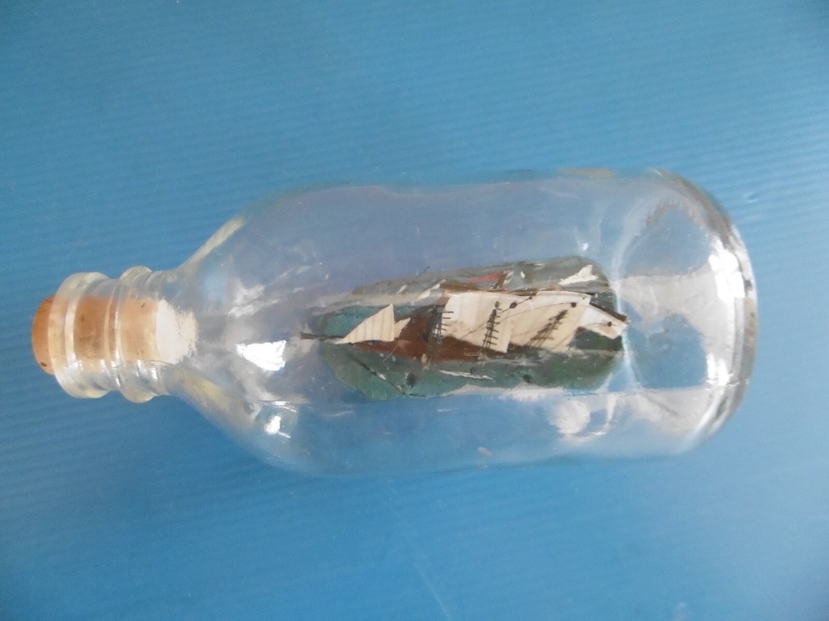 MAQUETTE DE BATEAU Voilier En Bouteille EUR 24,99 - FR