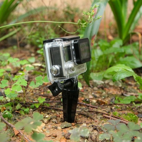 Palo di Ancoraggio a Picchetto da Terra Supporto per Viaggio Spiaggia Montagne per Gopro Camera - Foto 4 di 11