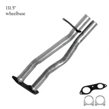 Front Exhaust H-pipe fits: 1996-1998 Chevy GMC C/K1500 5.7L 131.5" WB
