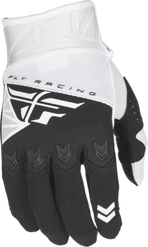 NEW Fly Racing 371-91413 F-16 Gloves - White/Black - 3XL - MOTORCYCLE - Picture 1 of 3