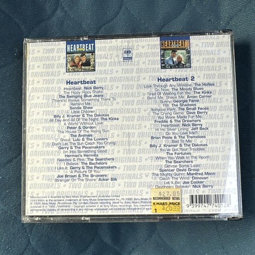 Heartbeat & Heartbeat 2 CD Music from the TV Series Various Artists 2 CD Set - Picture 2 of 2
