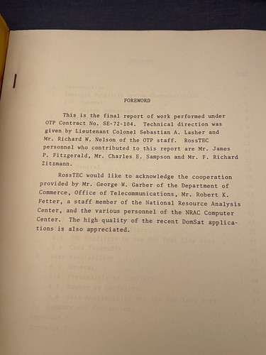 1972 Analysis of Earth Station Siting Domestic Satellite Sys Ross Space Cold War - Picture 3 of 6