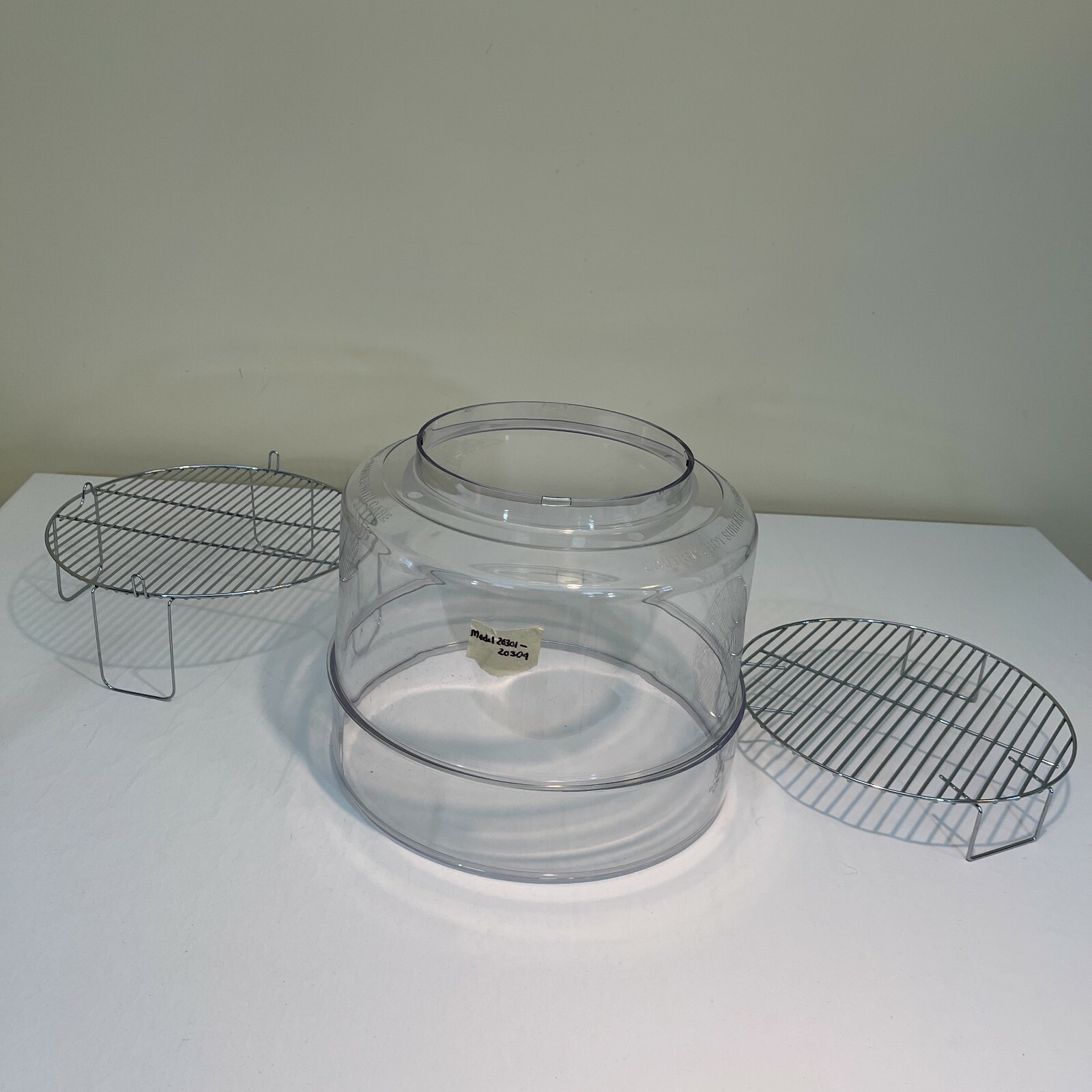 NUWAVE PRO Infrared Oven Clear Dome Plastic Cover Replacement Part