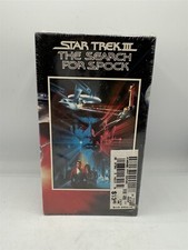 NEW SEALED STAR TREK III THE SEARCH FOR SPOCK VHS TAPE W/ WATER MARK