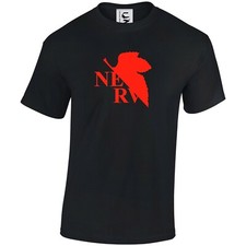 Anime Neon Genesis Evangelion Nerv Logo Japanese T-shirt All Size Adult & Kid
