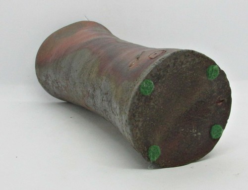 Stunning Colin Thornburn Tall Raku Vessel - Drawn in at the Middle - Picture 7 of 8