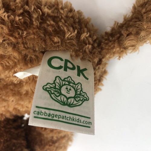 Cabbage Patch Kids Plush Dog Adoptimals Pet Brown Puppy Stuffed Animal Barks 7” - Picture 8 of 12