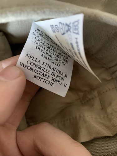 MARINA YACHTING PANTALONE BEIGE CHIARO FODERATO TAGLIA 50!!! - Foto 7 di 11