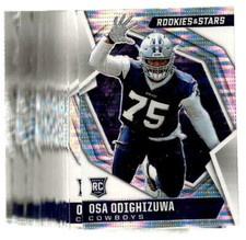 (20) 2021 Rookies & Stars PULSAR PRIZM #176 OSA ODIGHIZUWA RC LOT COWBOYS