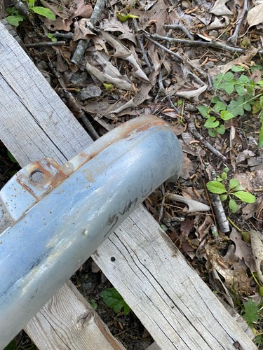 1950 Buick Eight Roadmaster Front Upper Grille Bar Chrome OEM OE HAS A CRACK - Picture 10 of 17