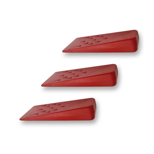 Fällkeil Keil Forstkeil Kunststoffkeile Forst gezackt 140x70x27 mm 3er Set
