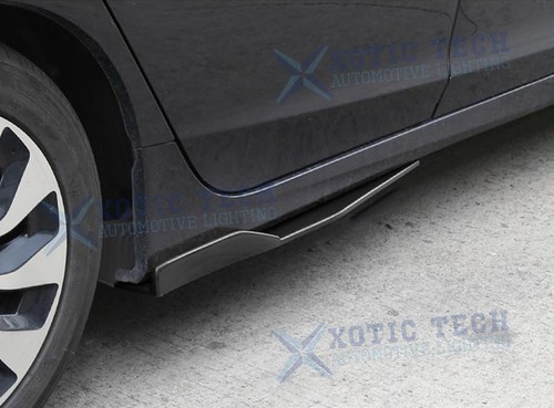 For Universal Car Gloss Black Side Skirt Extension Rocker Panel Lip Splitters - Bild 22 von 22
