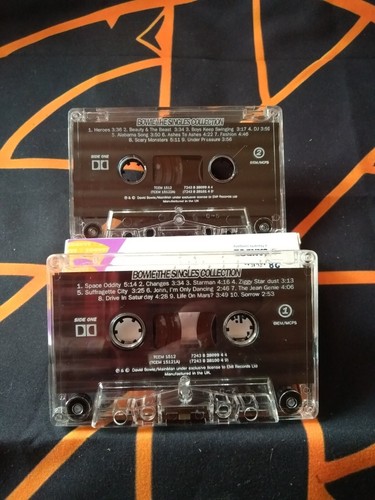 David Bowie The Singles Collection UK 1993 Remastered Compilation EMI TCEM 1512 - Picture 4 of 5