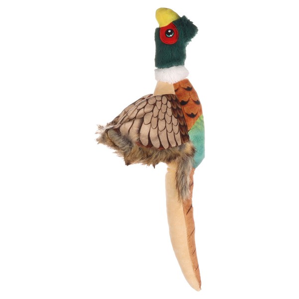 Flamingo Hundespielzeug Paloma Fasan Squeaker PlüSch Braun 38X45Cm-image
