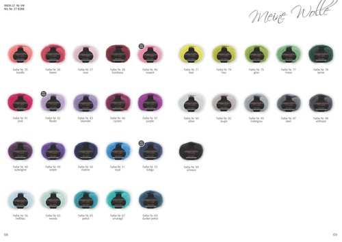 Kid Seta by Pro Lana - Silver (90) - 25 g / approx. 210 m Wool - Picture 3 of 3
