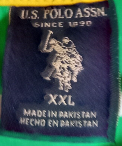 U.S. Polo Assn green t shirt xxl NWT - Picture 3 of 4