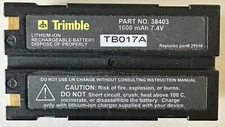 Trimble Navigation GPS Lithium-Ion Rechargeable Battery TB017A