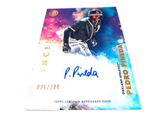 Pedro Pineda 2021 Bowman Inception Base Prospect Purple Rookie Autograph #/200
