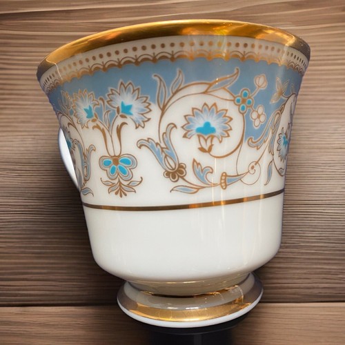 Noritake Polonaise #2045 - Porzellan-Tassen mit 2 Füßen & 2 Untertassen - Japan Vintage - Bild 2 von 14