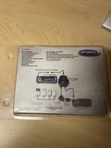 Adaptador de interfaz para iPod Jensen jPORT JLink estéreo para automóvil caja abierta sin probar - Imagen 2 de 2