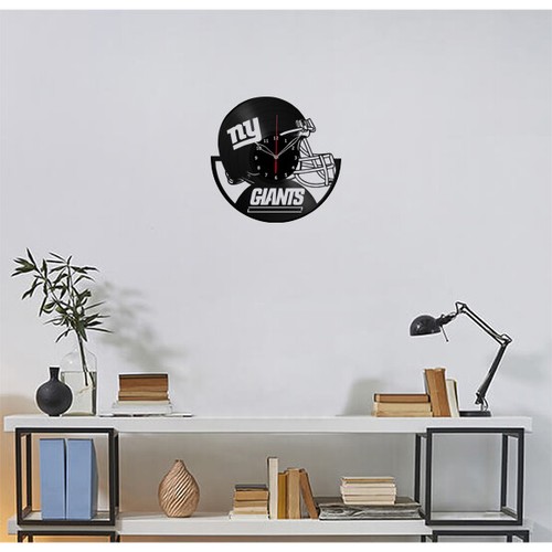 Vinyl Clock New York Giants Wall Clock Unique Art Vinyl Record Wall Clock 1234 - Bild 2 von 12