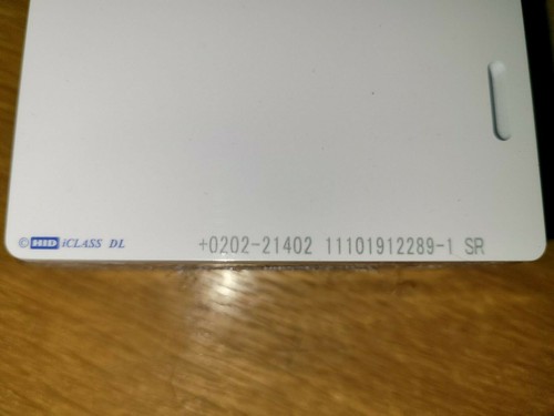 HID iClass DL RFID Smart Reader Card 2000HPGGSV NEW 50 LOT - Picture 2 of 4