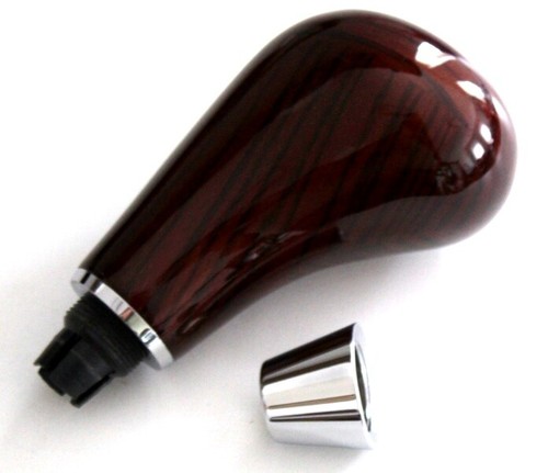 Schaltknauf SCHALTHEBEL FÜR  Mercedes R170 W202 W163  ZEBRANO HOLZ - Picture 2 of 3