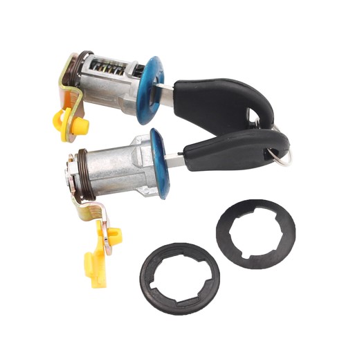 Door Lock Set w/ Key Left Right Fit for 1984-1998 Nissan Pickup Pathfinder US - Picture 4 of 6