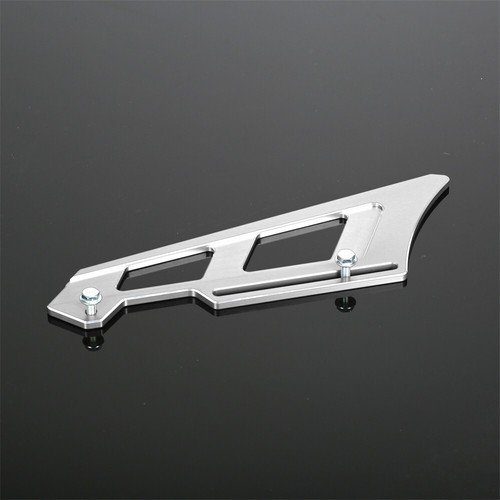 3D Engrave Silver Rear Chain Guard Guide Case Saver Set For Suzuki DRZ400 S/E/SM - Picture 4 of 19
