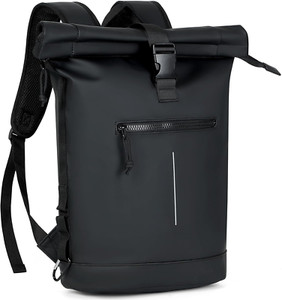 Zaino Rolltop Uomo Donna Porta PC 17 Pollici | Zaino Impermeabile Uomo Donna - R