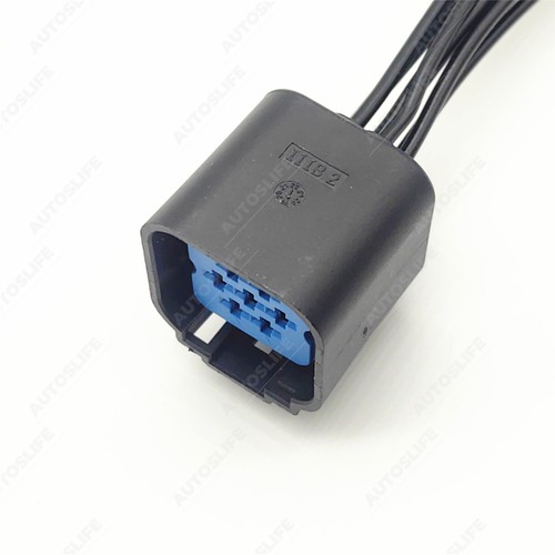 For 2009-2019 Ford Flex 7-Way Front Headlamp Headlight Connector Pigtail Plug - Picture 2 of 6
