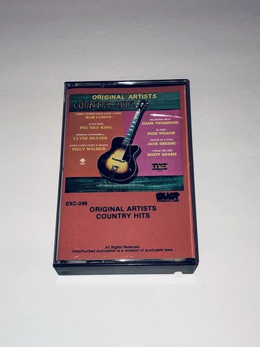 Original Artists Country Hits Country Music Album Cassette 1O10 - Picture 3 of 6