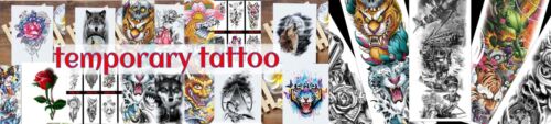 Fake Tattoo Chest Ornament Temporary Tattoo Band Body Transfer Sticker Neck - Picture 7 of 7