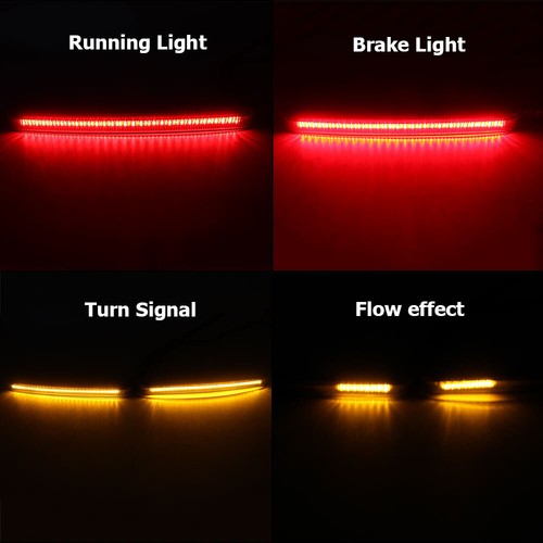 Saddlebag LED Brake Turn Signal Light For Harley Touring Street Glide/Road King - Picture 9 of 21