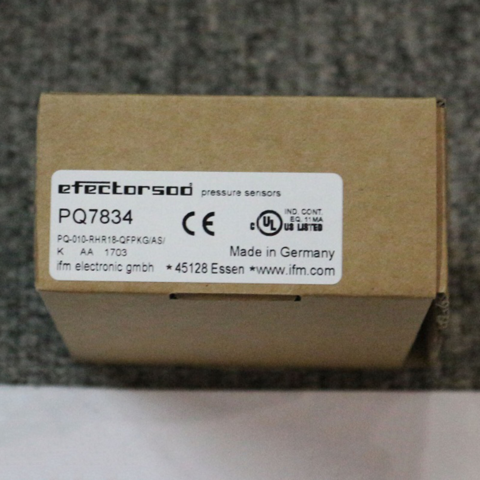 For IFM PQ7834 New pressure sensor Free Shipping 428243303724 eBay