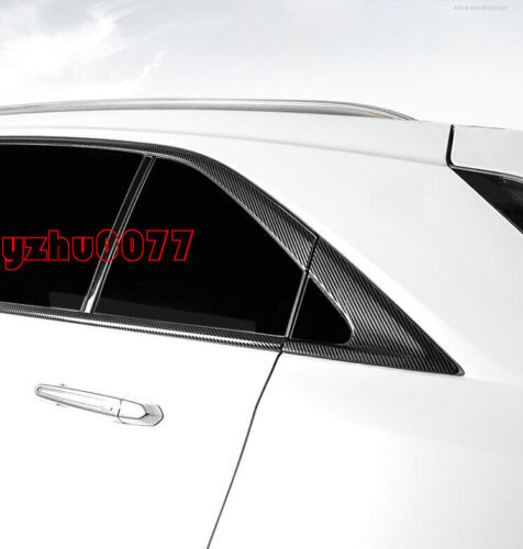 2019-2022 For Cadillac XT4 Carbon Fiber Look Window Molding Strips Cover Trim*10 - Imagen 9 de 11