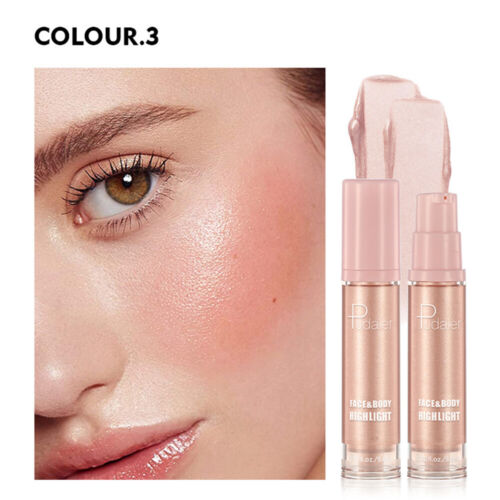 Pudaier Highlighter Liquid Golden Makeup Face Eye Contour Illuminator Glow ≥ - Picture 18 of 31