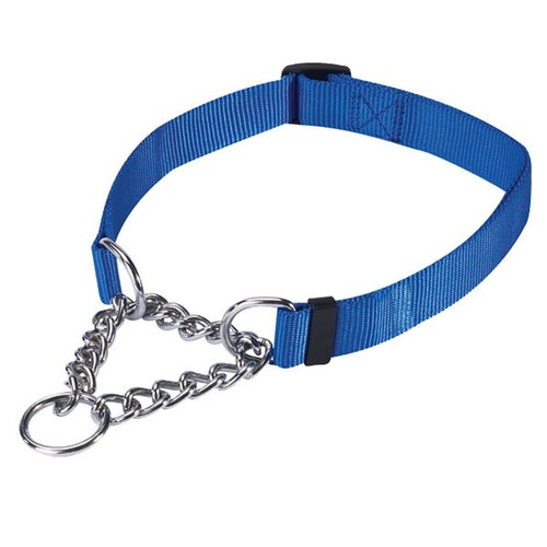 Guardian Gear NO-SLIP Martingale"Greyhound"Choke CHAIN&NYLON TRAINING COLLAR - Picture 6 of 15