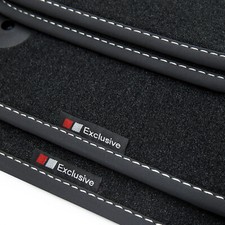Exclusive-line Design Fußmatten passend für Ford Mondeo 4 IV Bj. 2007-08/2014