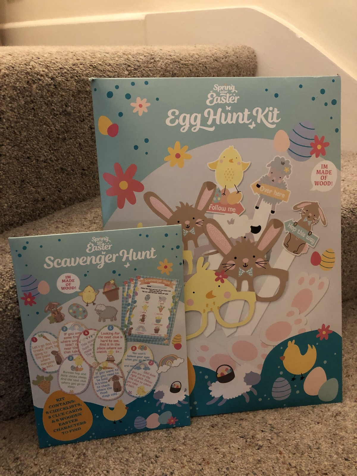 Spring Into Easter Scavenger Hunt Kit & Egg Hunt Kit